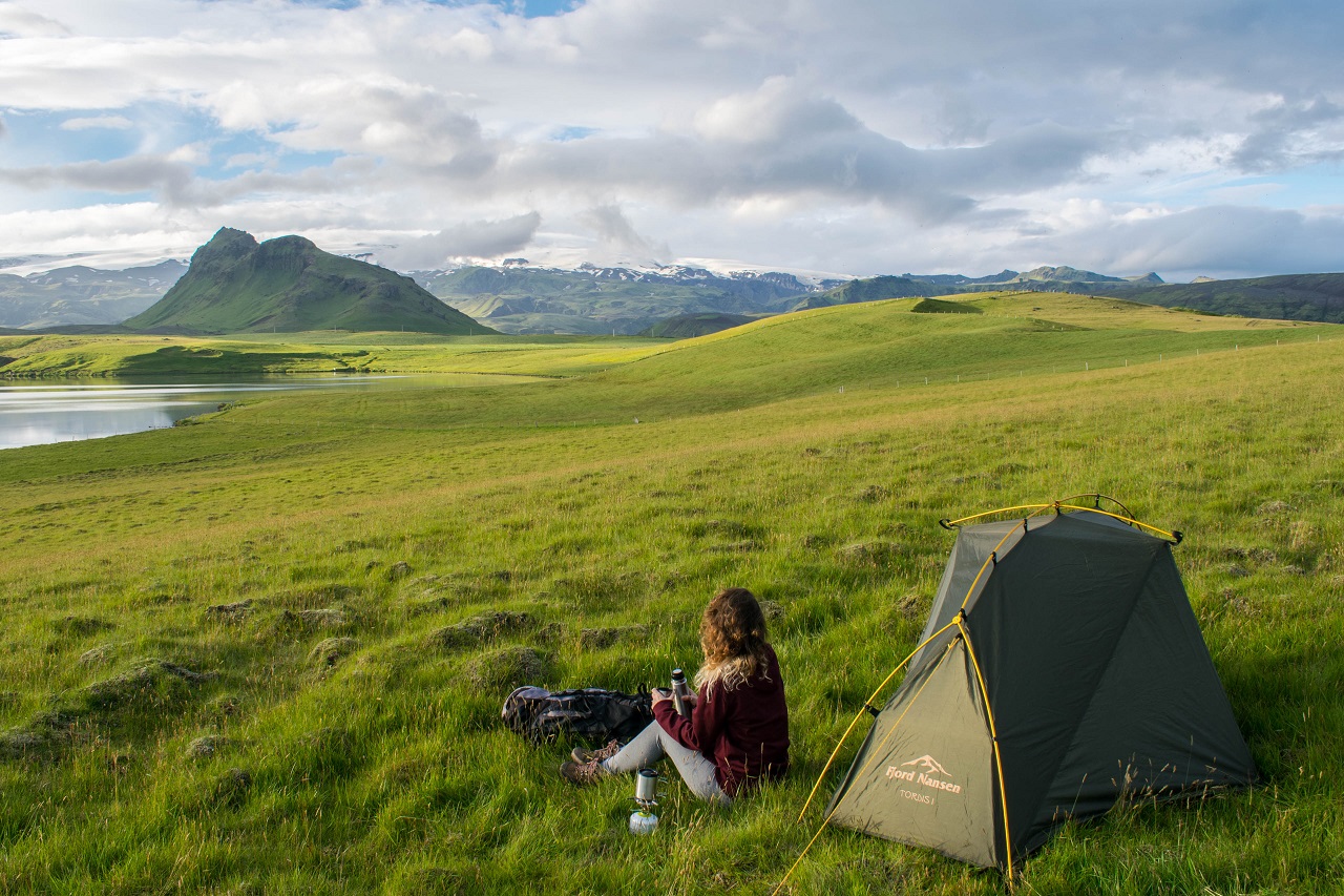 Test – namiot Tordis I na Islandii