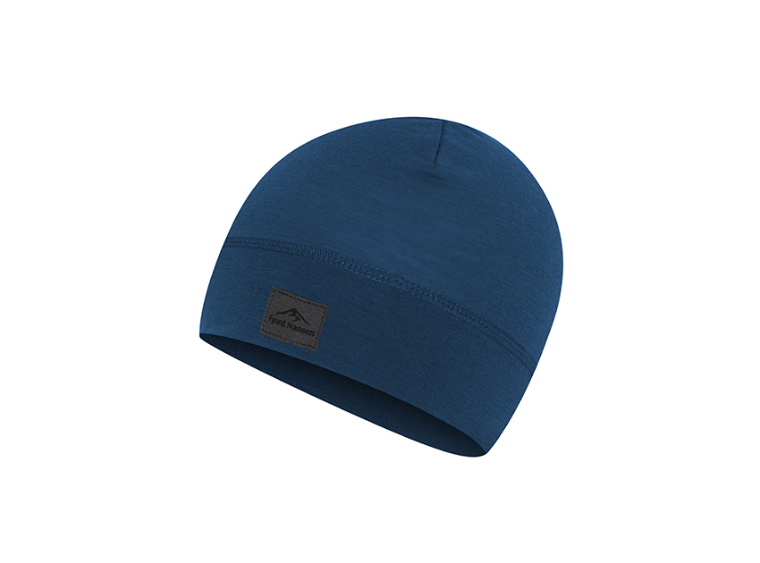 Light Merinoull Beanie blue