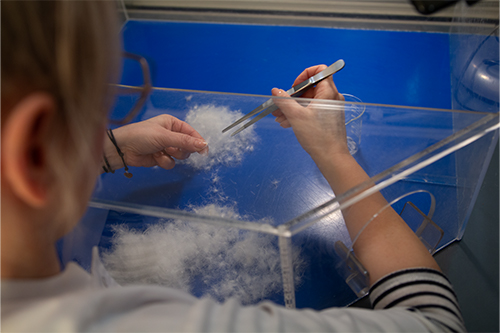 Obalamy mity. Testy laboratoryjne puchu używanego w śpiworach Fjord Nansen